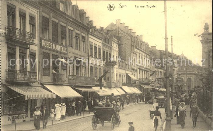 Spa Liege La rue Royale