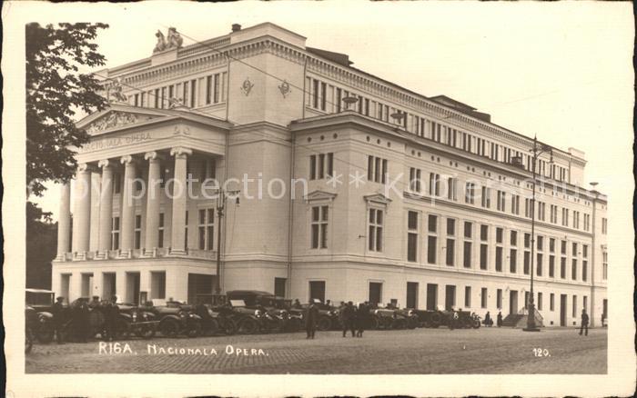 Riga Lettland Nacionala Opera