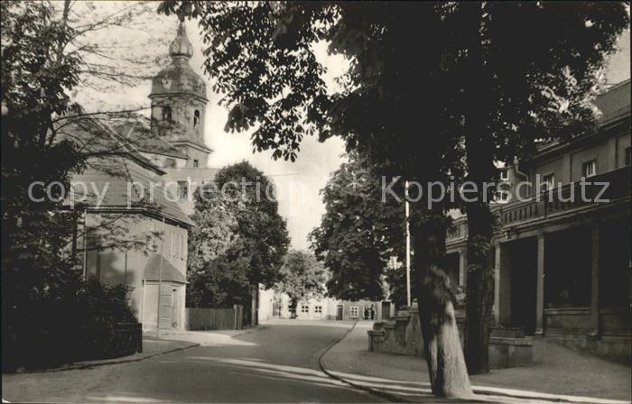 Pretzsch Elbe Eisenmoorbad Strassenpartie