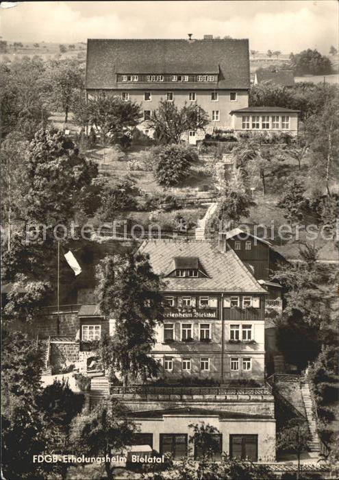 Bielatal FDGB Erholungsheim Bielatal