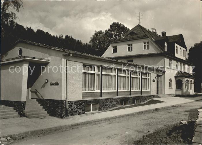 Wurzbach FDGB Erholungsheim Rudi Arnstadt