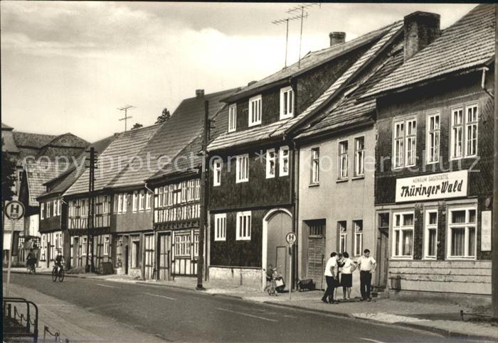 Schwarza Thueringer Wald Konsum Gaststaette Thueringer Wald Hauptstrasse