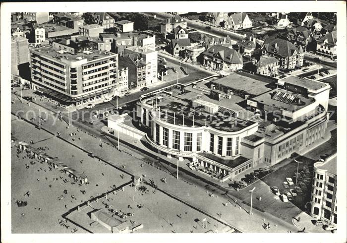 Knokke-Heist Albert Plage Casino Vue aerienne