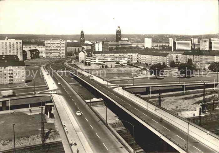 DRESDEN Elbe Hochstrasse