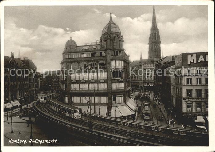 HAMBURG  CITY Roedingsmarkt