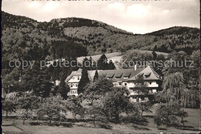 Unterglottertal Kurhotel Glotterbad