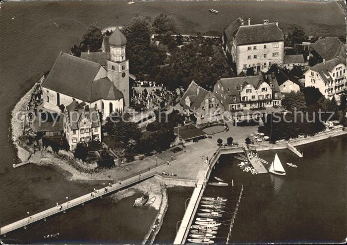 Wasserburg Bodensee Fliegeraufnahme