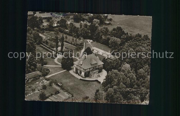 Grabow Luechow-Dannenberg Kneipp Sanatorium Landschloss Obergut Fliegeraufnahme