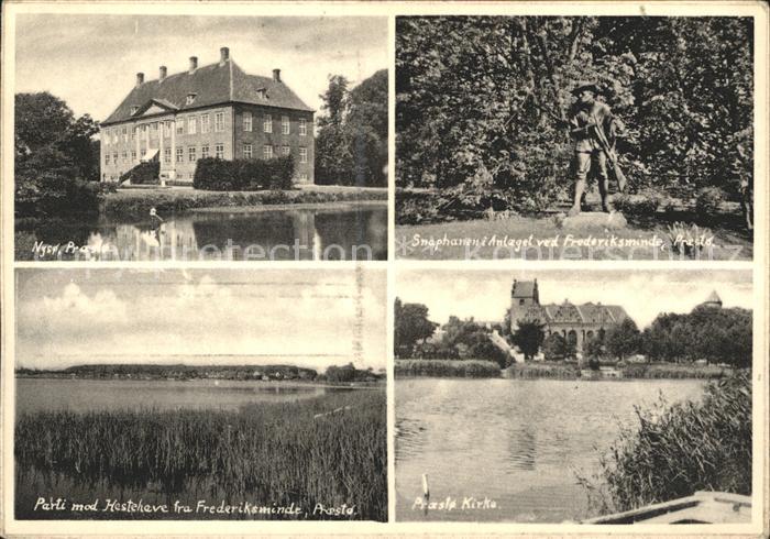 Praestoe Nyso Snaphanen  i Anlaeget ved Frederiksminde Parti med Hestehave fra F