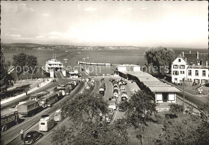 Konstanz Bodensee Landeplatz Staad Autofaehre Konstanz Meersburg