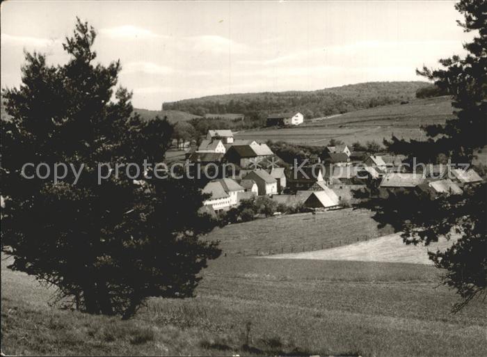 Schweinsbuehl Ortsansicht Naturpark Diemelsee