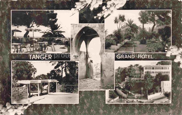 TANGER Tangier Tangiers Maroc Grand Hotel Villa de France