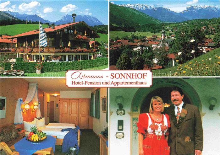 Reit im Winkl Traunstein Bayern Sonnhof Hotel Appartementhaus
