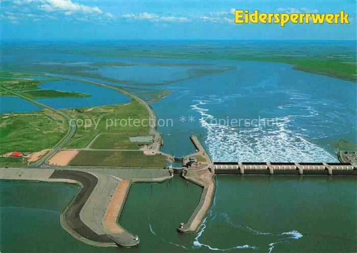 Eidersperrwerk Wesselburenerkoog Schleswig-Holstein Hundeknoell Dithmarschen