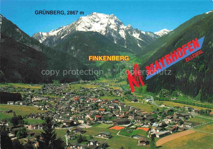 Mayrhofen Zillertal Tirol AT Sommer Wintererholungsort