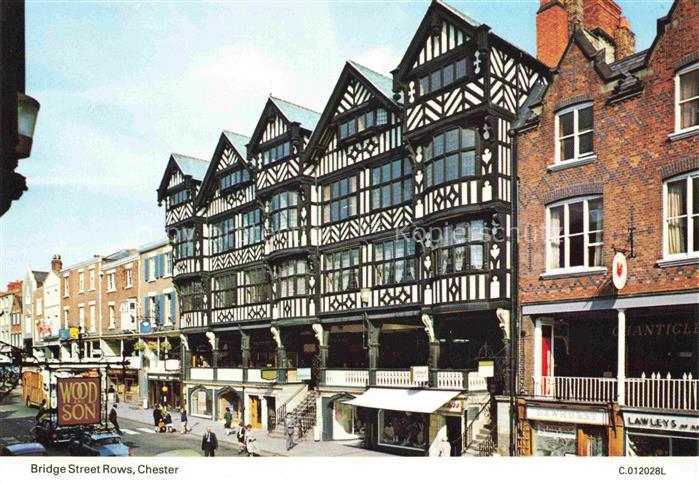 CHESTER  Cheshire UK Bridge Street Rows