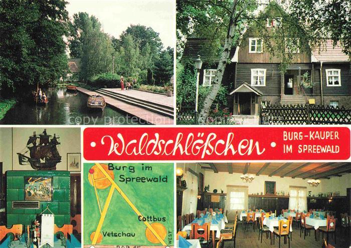 Burg Spreewald Brandenburg Gasthaus Waldschloesschen