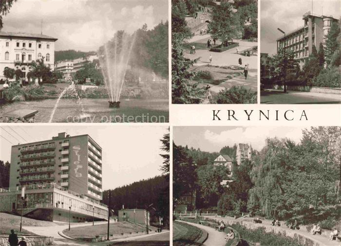 Krynica  Zdroj Kryniga Nowy Sacz PL Park Zdrowoy Sanatorium Patria Silesia