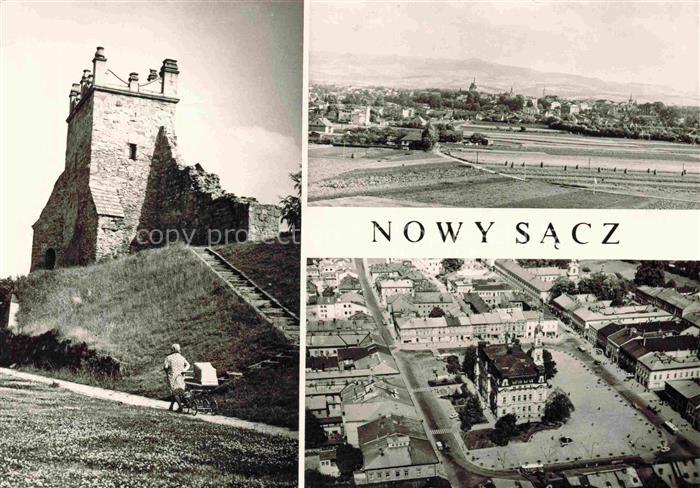 Nowy Sacz Neu Sandez PL Baszta Kowalska fragement zamku