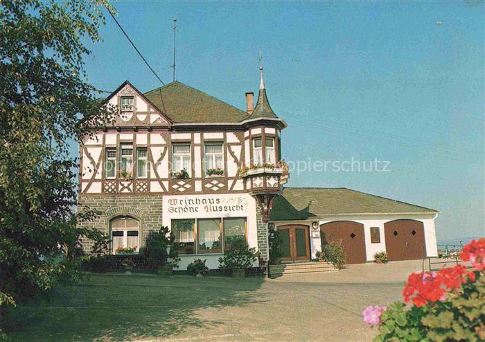 Starkenburg Mosel Traben-Trarbach Rheinland-Pfalz Weinhaus-Schoene-Aussicht Fach