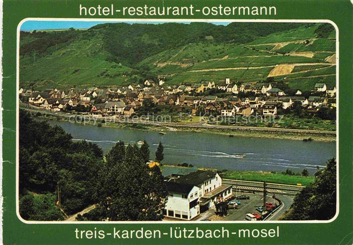 Luetzbach Treis-Karden Rheinland-Pfalz Hotel-Ostermann Restaurant Mosel Weinberg