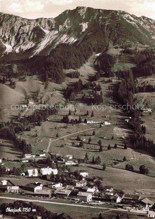 Oberjoch Bad Hindelang Bayern Hochallgaeu Iseler Alpen Bergdorf Skipiste Sommer