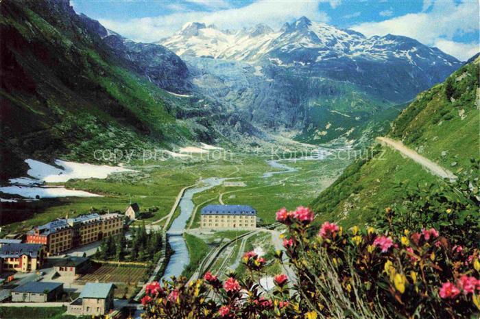 Gletscher Ferner Glacier Glaciar Ghiacciaio-- Grimsel Furkastrasse Galenstock