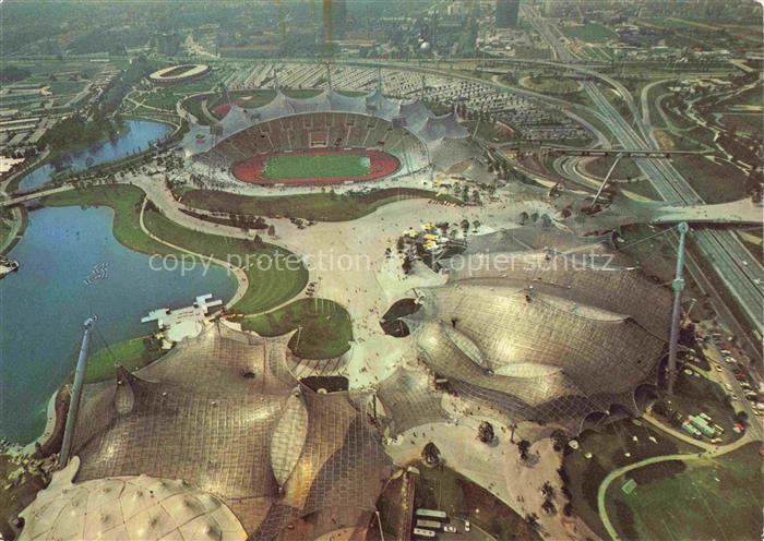 Stadion Stadium Estadio-- Muenchen Olympiagelaende Schwimmhalle