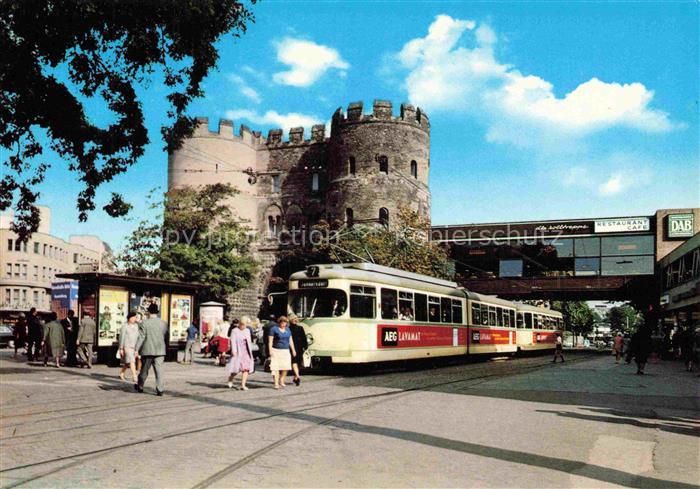 STRAssENBAHN Tramway-- Koeln Hahnentor