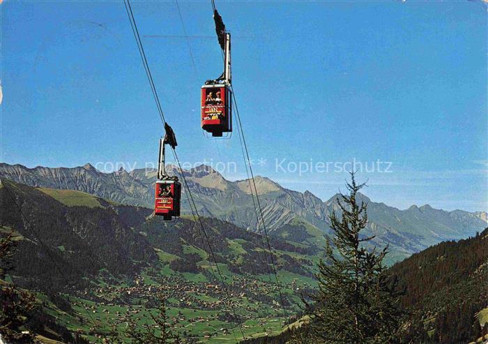 Sessellift Chairlift Telesiege Adelboden Berner Oberland Niesenkette