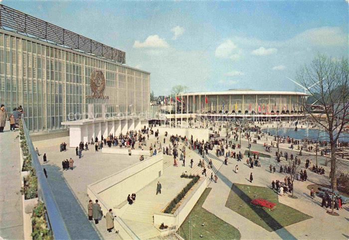 Exposition Universelle Bruxelles 1958 Die Pavillonen UssR und USA