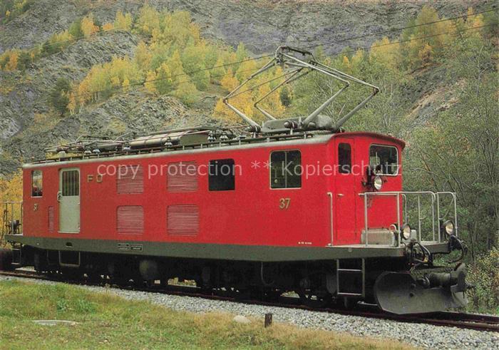 Lokomotive Eisenbahn Railway-- Furka Oberalp Bahn Suisse