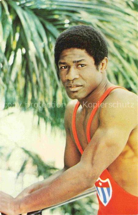 OLYMPIA   Olympic Games Moscow Moskau Luis Ocana Lucha Cuba