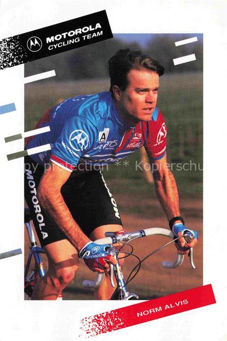 Rennsport Fahrrad Bicycle Bicyclette Motorola Norm Alvis USA