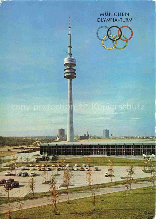 OLYMPIA   Olympic Games Muenchen Turm Oberwiesefeld Eissportstation