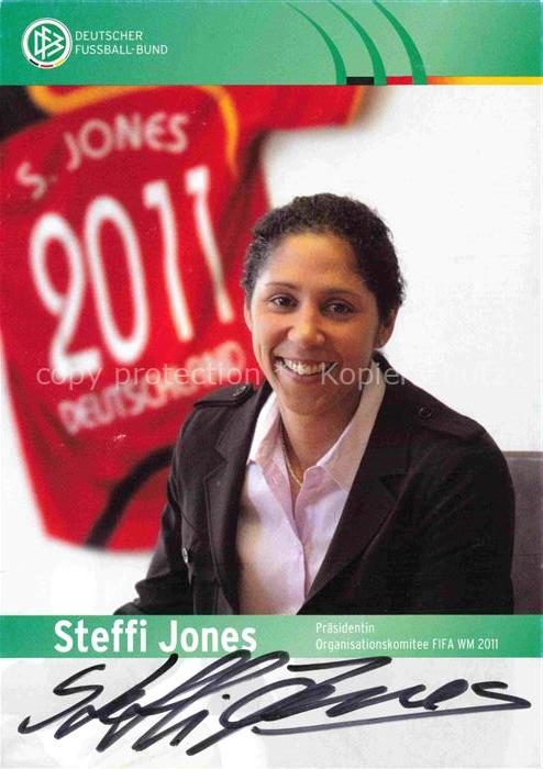 Fussball Soccer Football-- Steffi Jones Praesidentin FIFA WM
