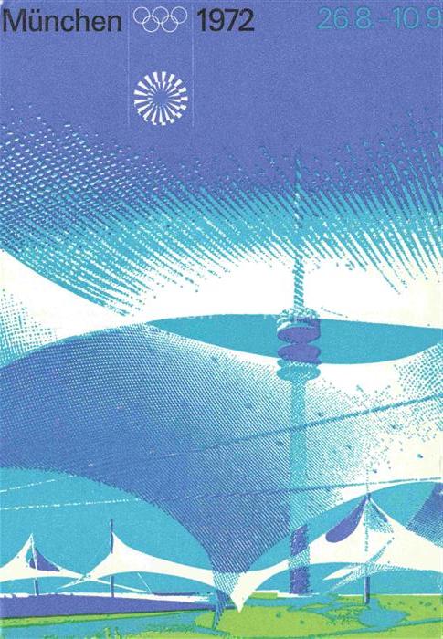OLYMPIA   Olympic Games Muenchen Turm Sport