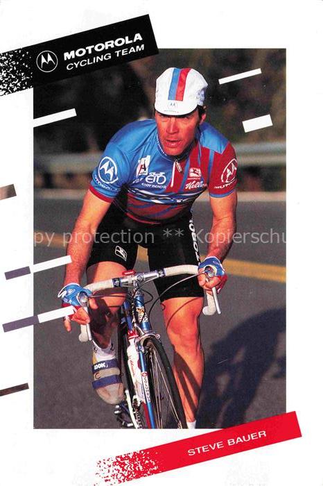 Rennsport Fahrrad Bicycle Bicyclette Steve Bauer Motorola Canada USA