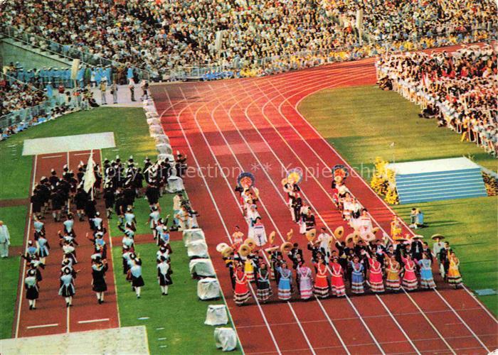OLYMPIA   Olympic Games Mexikaner Eroeffnungsfeier Muenchen Stadion