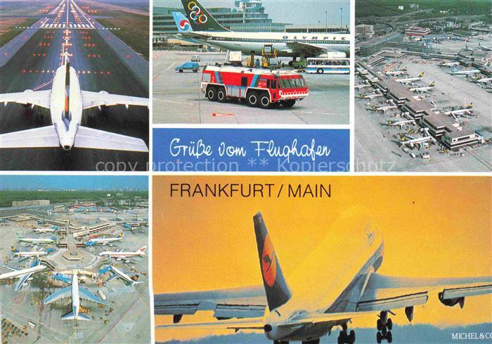 Flughafen Airport Aeroporto Frankfurt Main