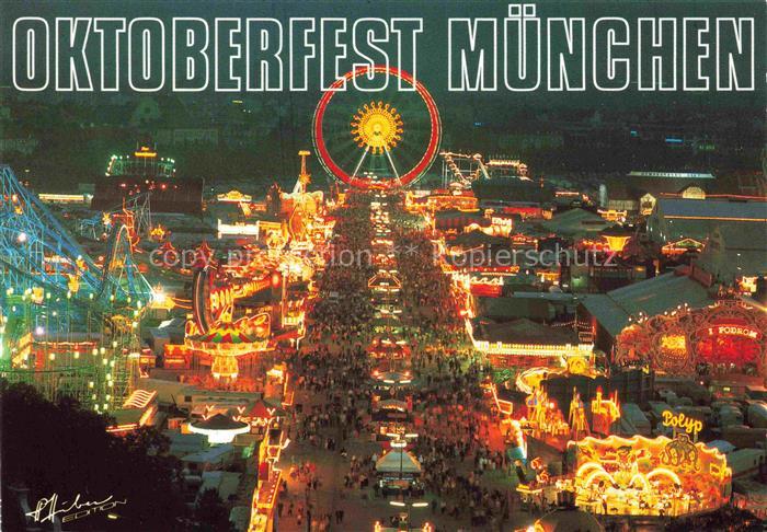 Oktoberfest Theresienwiese Muenchen Bierfest