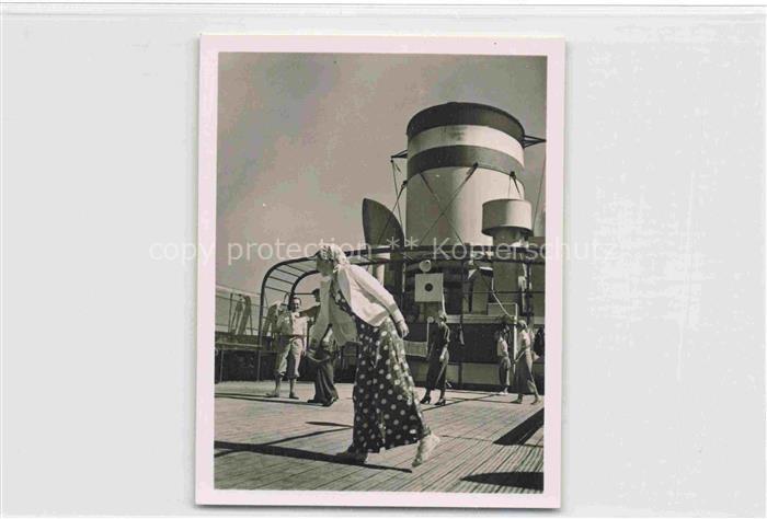 Dampfer Oceanliner M.S. Milwaukee Sportdeck