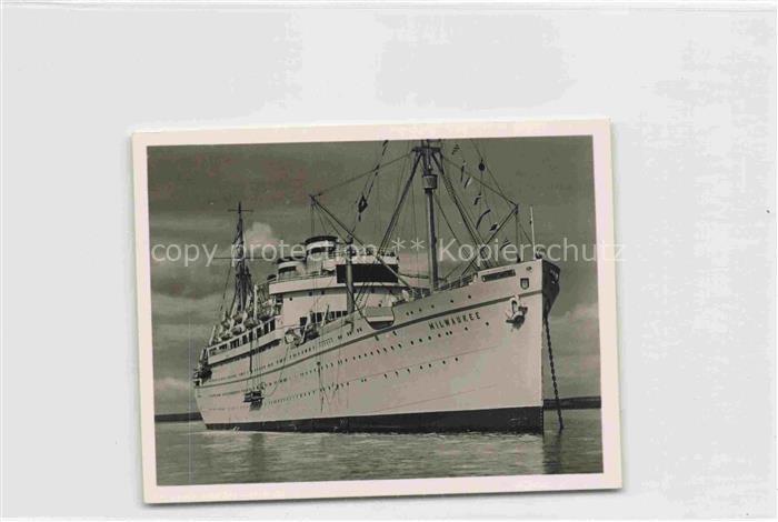 Dampfer Oceanliner M.S. Milwaukee