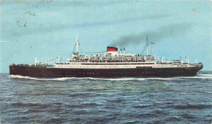 Dampfer Oceanliner M.N. Vulcania M.N. Saturnia