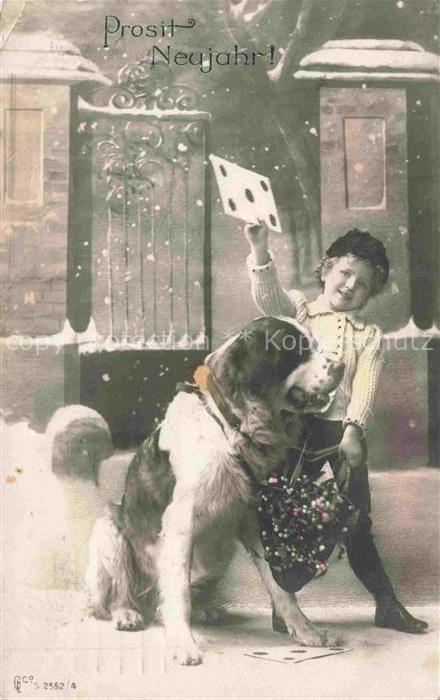Foto GLCo Nr. 2552/4 Prosti Neujahr Kind