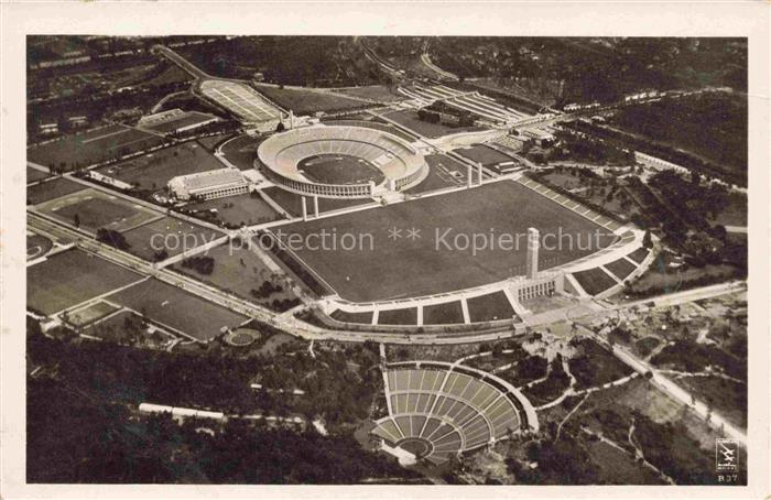 Stadion Stadium Estadio-- Berlin Reichssportfeld Olympia