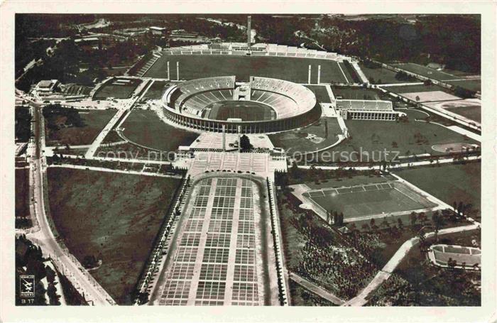 Stadion Stadium Estadio-- Berlin Reichssportfeld Olympia