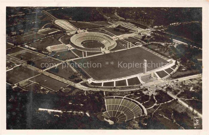 Stadion Stadium Estadio-- Berlin Reichssportfeld Olympia