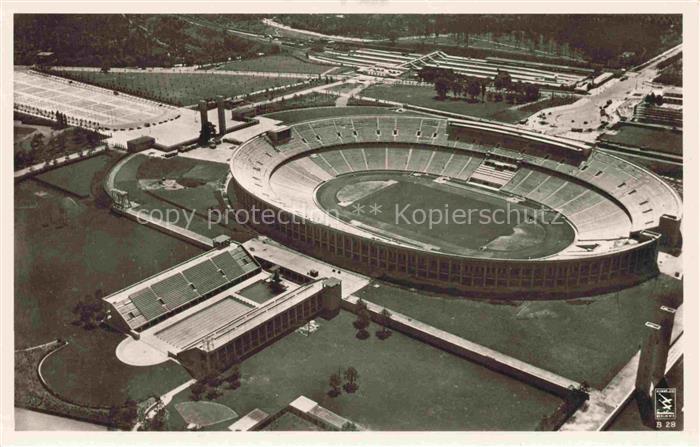 Stadion Stadium Estadio-- Berlin Reichssportfeld Olympia
