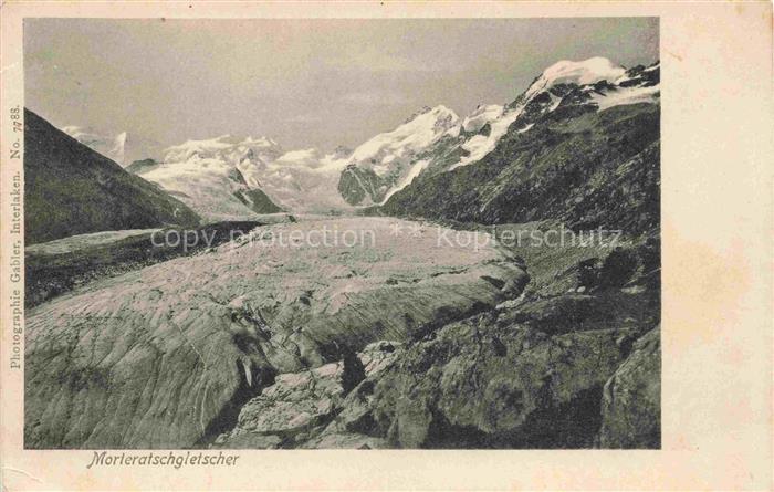 Gletscher Ferner Glacier Glaciar Ghiacciaio-- Morleratschgletscher